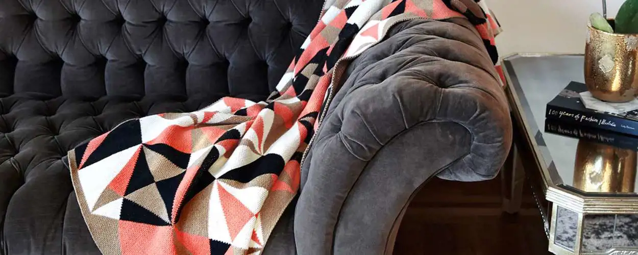 Interior Design Digital Print Fabrics (Blanket, Carpet, Upholstery, and Towel)