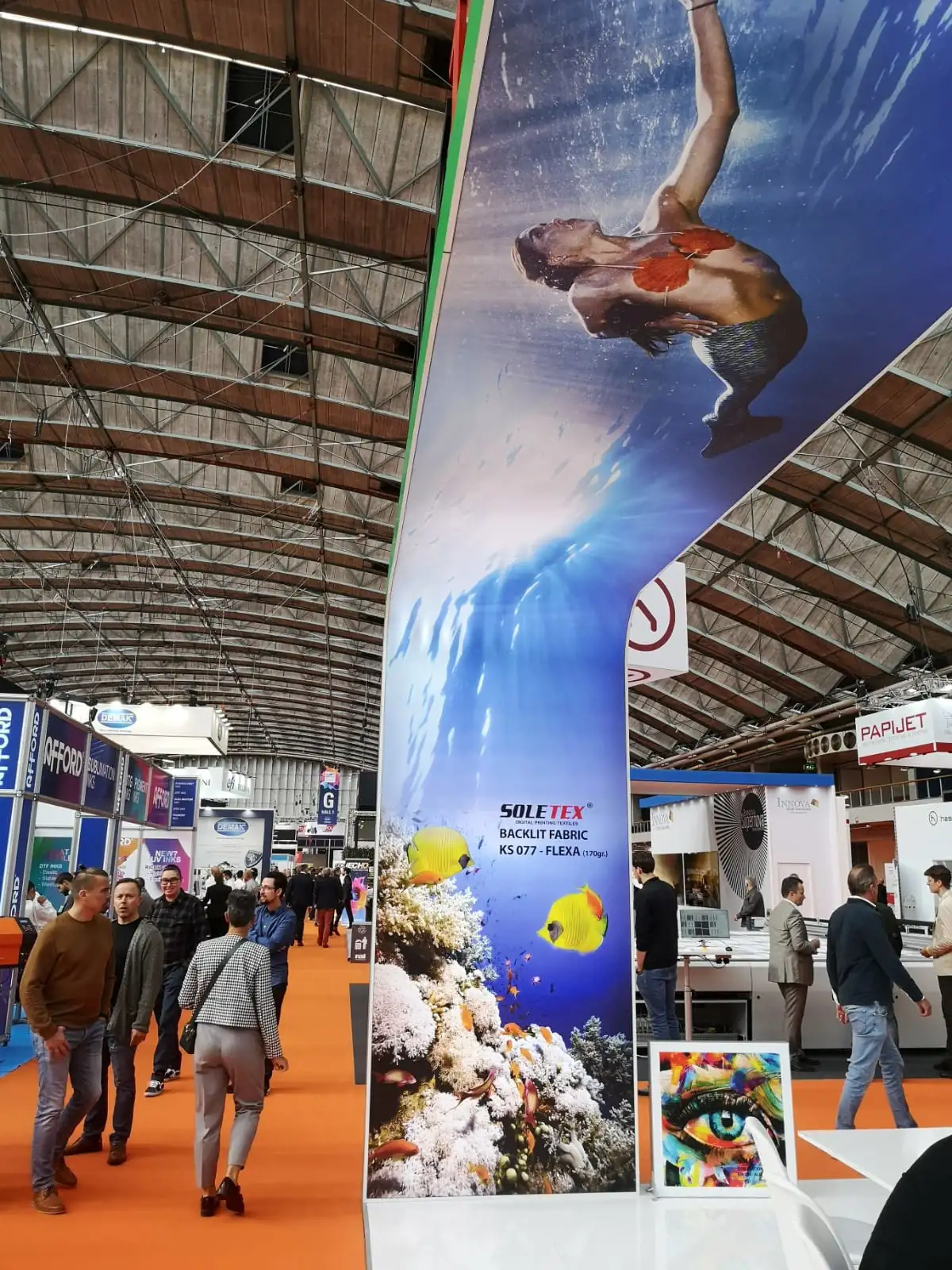 SOLETEX Fespa Amsterdam 2021 Expo